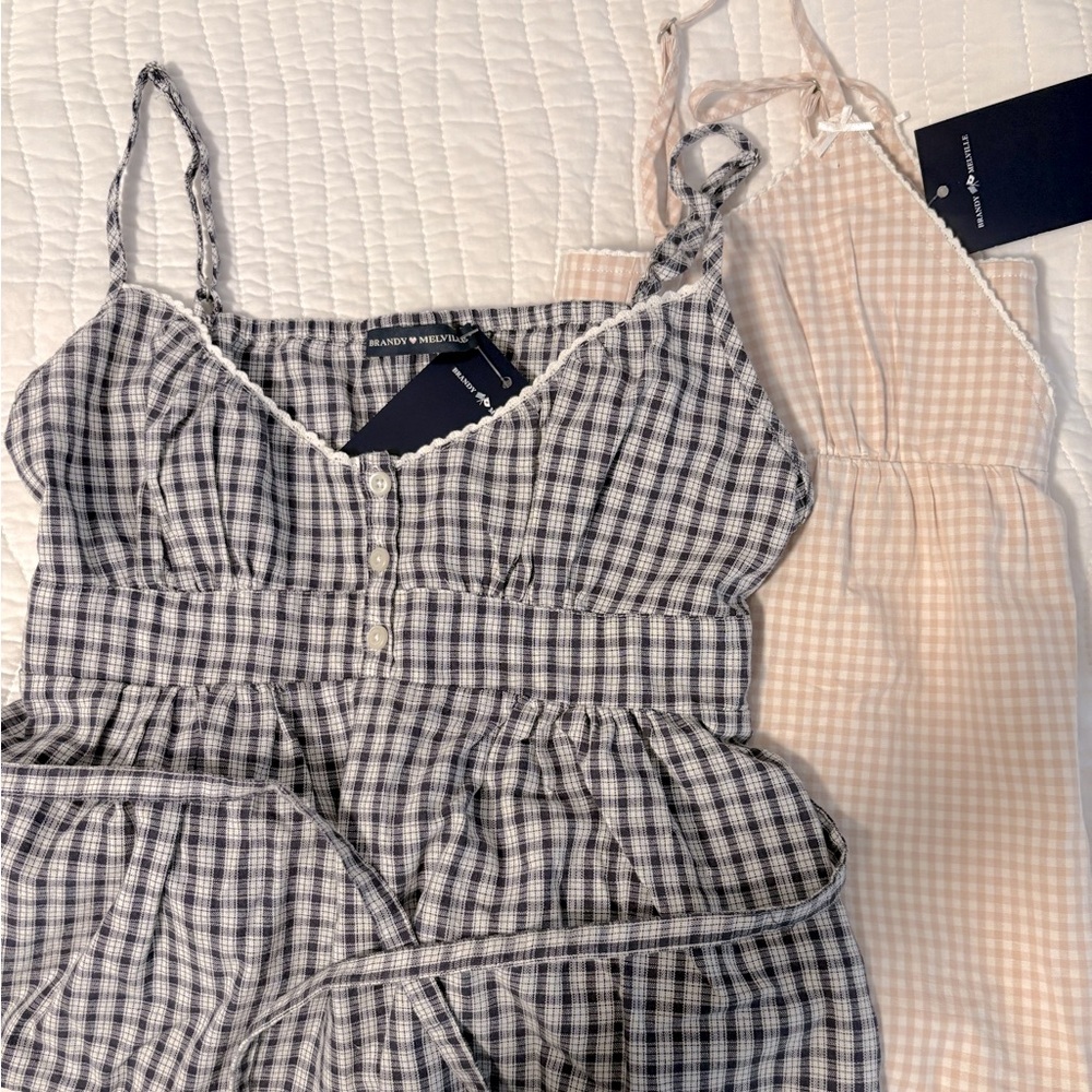 NWT Brandy Melville Bundle of 2 Summer Tops l Tiffany Top & Edith Tank